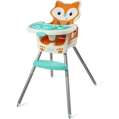 Infantino Grow With Me 4 in 1 Convertible High Chair Sleeve Multicolor Age 6 Months to 36 Months