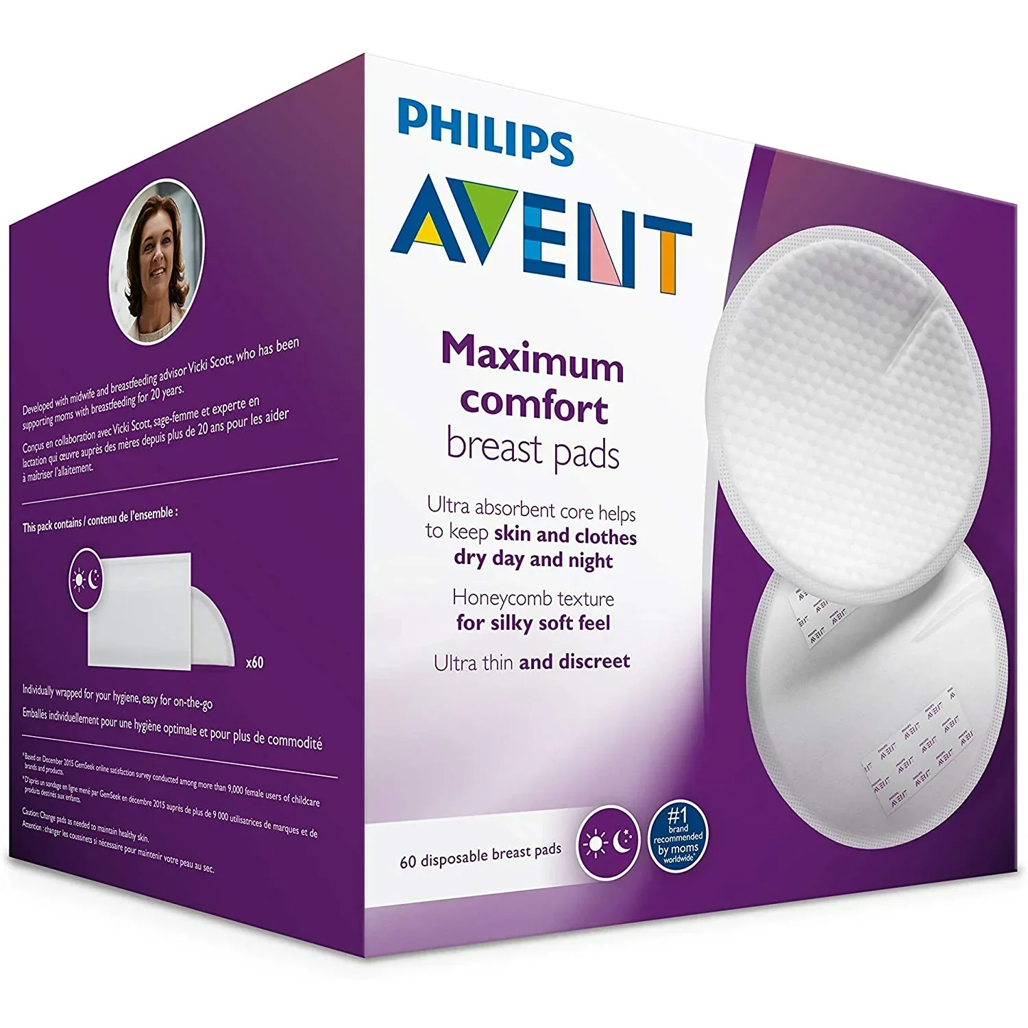 Philips Avent Disposable Breast Pads 60 Pieces1
