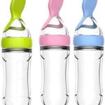 Silicone Squeeze Feeder with Spoon